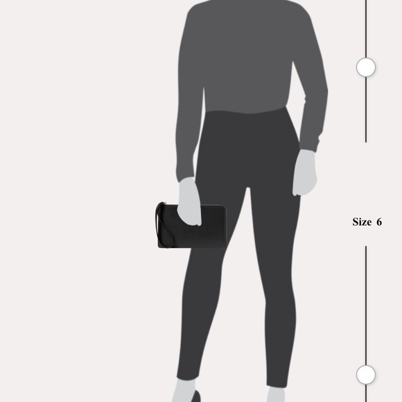 Kate Spade Black Medium Staci Wristlet BRAND NEW IN PACKAGE - Picture 6 of 8